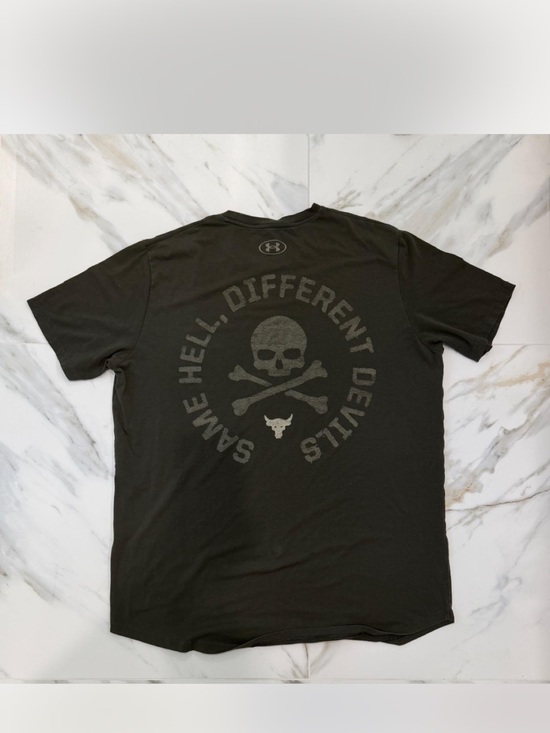 Under Armour Other - Under Armour Project Rock Men’s Black Skull Graphic Short Sleeve Tee